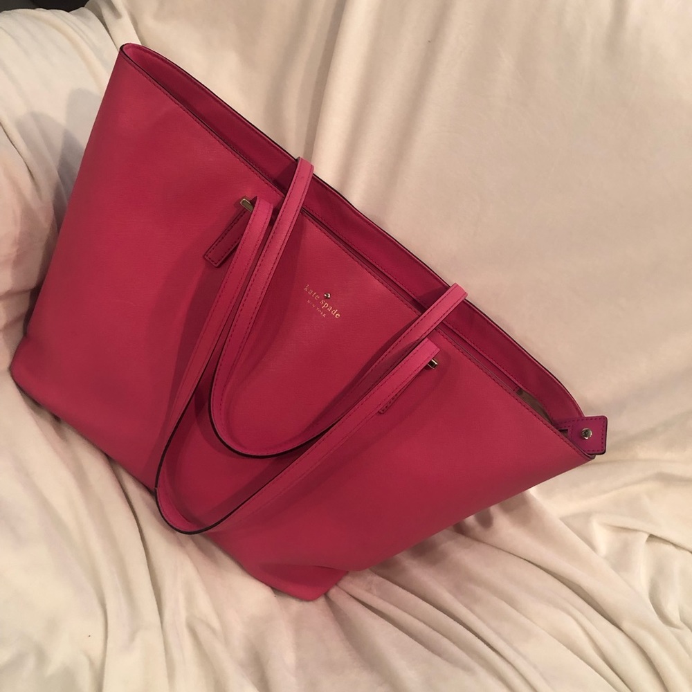 Pink Kate Spade tote
